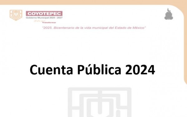 Cuenta Pública 2024